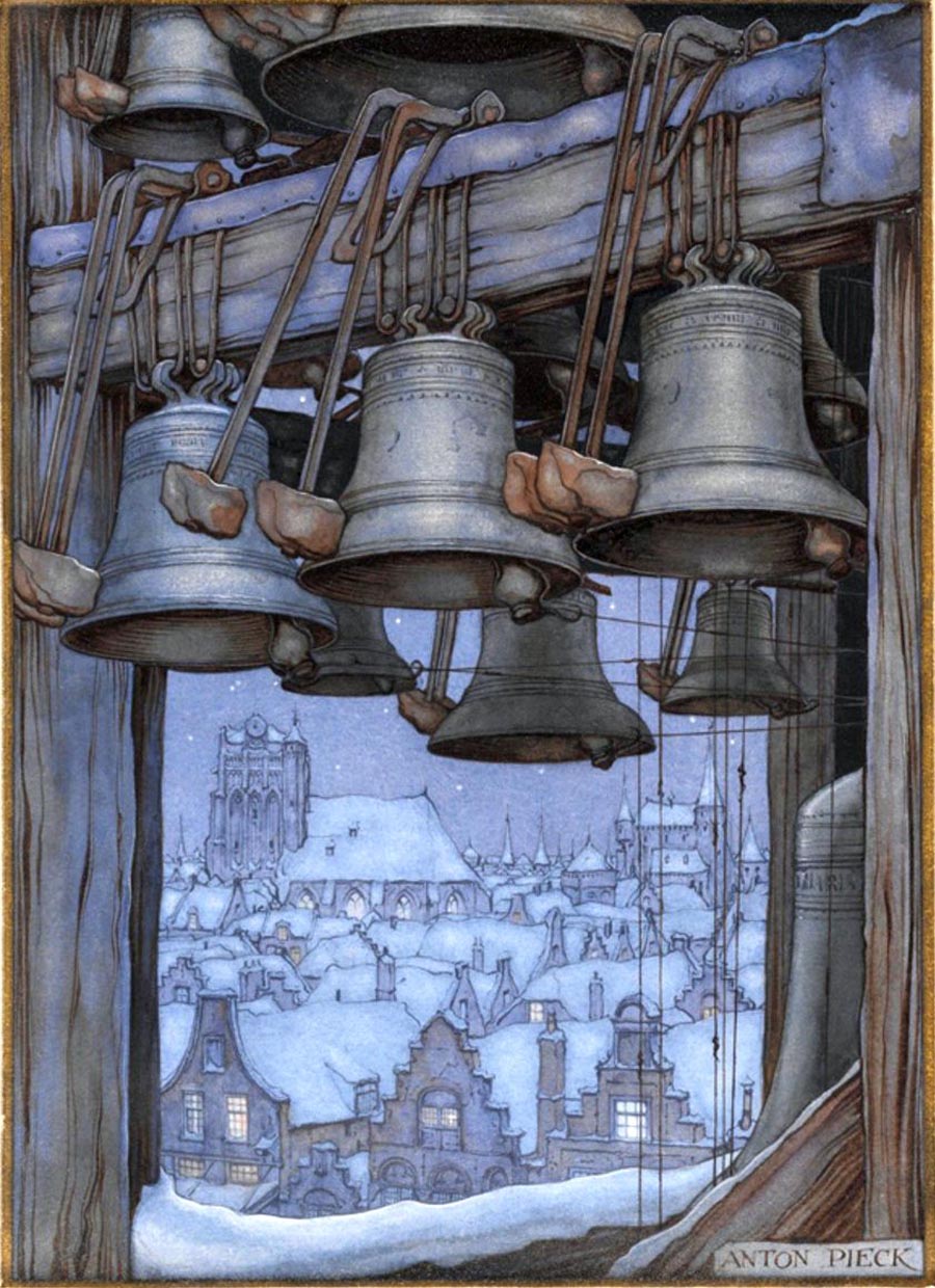 Anton Pieck painting